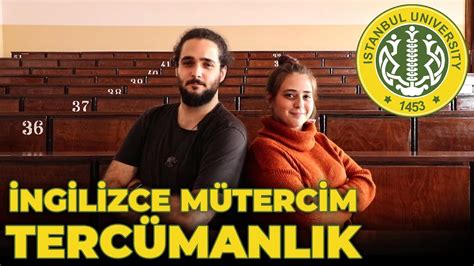 Istanbul üniversitesi ingilizce mütercim tercümanlık